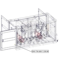 Sanitrax- 400V Side Door No/Pt
