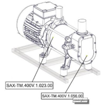 Sanitrax- 400V Pump 140 MB