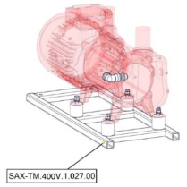 Sanitrax- 480V Pump 140MB Slid