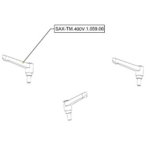 Sanitrax- 400V Pumpslid Handle