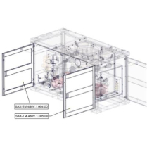 Sanitrax- 480V Door L/Sd Right
