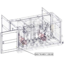 Sanitrax- 480V Door Side LK/HG