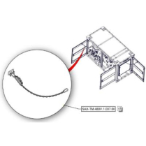 Sanitrax- 480V Door Chain St/3