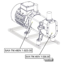 Sanitrax- 480V Pump 140 MB