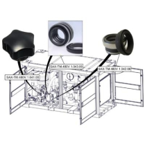 Sanitrax- 480V Seal Shaft 140