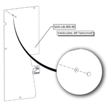 Sanitrax- U8 Plate Inter Left