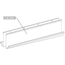 Sanitrax- U8 Urinal Left stnls