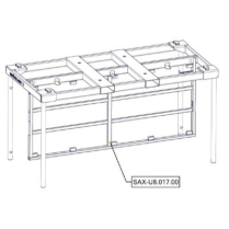 Sanitrax- U8 Frame Upper Galv