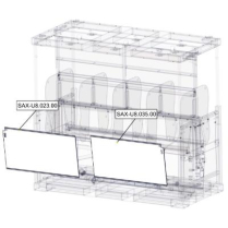 Sanitrax- U8 Inter Door Blk L