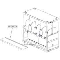 Sanitrax- U8 Plate Floor Alum