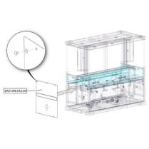 Sanitrax- W8 Plate Side Black