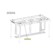 Sanitrax- W8 Frame Lower Galv