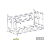 Sanitrax- W8 Frame Upper Galv