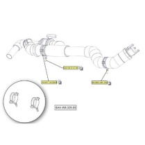 Sanitrax- W8 Clamp/Bolt Wtr/Pp