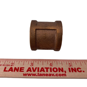 1" BRASS COUPLING
