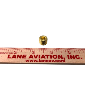 1/4" BRASS PLUG - HEX HEAD