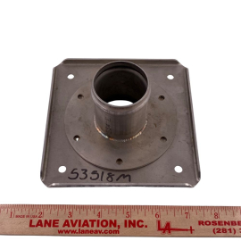 FLANGE W/ 2" HOSE FITTING