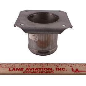 WELD FLANGE ASSY CAP 2 1/2" BARB HOSE FITTING