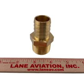 1" BRASS HOSE BARB - for Single Point Hatfield Instl.