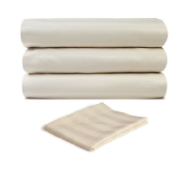Golden Suite T-250 Sheets Bone/Bone Stripe