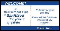 DISGEN663-SAN-DSS 6"W X 3"H Door Safety Seal (250/PK)