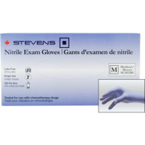 Stevens Nitrile Exam Gloves, Non‑Sterile (200 per box), Medium