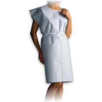 Stevens Disposable Exam Gowns, Blue, 30" x 42"