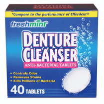 Freshmint&reg; Boxed Denture Cleanser Tablets