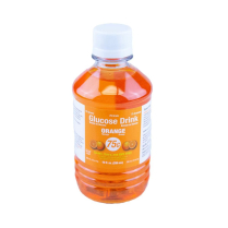 75g Glucose Tolerance Test Beverage, Orange, 10oz Bottle
