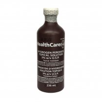 Healthcare Plus&reg; Hydrogen Peroxide 3%, 236 mL
