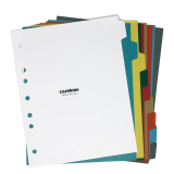 Carstens&reg; Blank Divider Set, Side Opening, 9 Tab