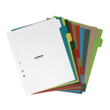 Carstens&reg; Blank Divider Set, Side Opening, 11 Tab