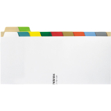 Carstens&reg; Blank Divider Set, Side Opening, 11 Tab