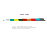 Carstens&reg; Hospital Divider Set, Side Opening, 9 Tab