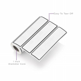 Carstens&reg; Blank ID Labels, White