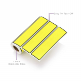 Carstens&reg; Blank ID Labels, Yellow