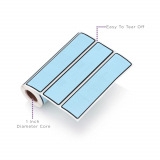 Carstens&reg; Blank ID Labels, Blue
