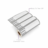 Carstens&reg; Preprinted ID Labels, White