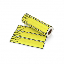 Carstens&reg; Preprinted ID Labels, Yellow