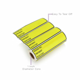 Carstens&reg; Preprinted ID Labels, Yellow