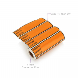 Carstens&reg; Preprinted ID Labels, Orange