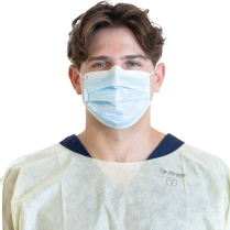 PRIMED&reg; ASTM Level 1 Masks, Blue, Earloop