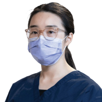 PRIMED&reg; ASTM Level 3 Masks, Violet, Earloop