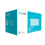 PRIMED&reg; ASTM Level 3 Procedure Mask, Earloop, Violet (Box of 50)