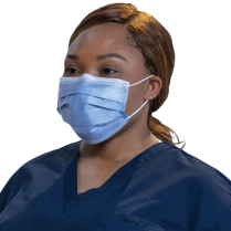 PRIMED&reg; Comfort ASTM Level 3 Mask, Indigo, Extra Long Earloop
