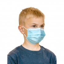 PRIMED&reg; ASTM Level 1 Large Pediatric Masks, Blue, 5-12 years (Box of 50)
