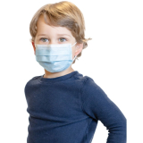 PRIMED&reg; ASTM Level 1 Pediatric Masks, Blue, Earloop