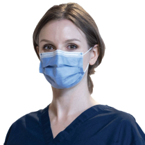 PRIMED&reg; ASTM Level 3 Small Adult Masks, Indigo, Earloop