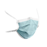 PRIMED&reg; ASTM Level 1 Masks, Blue, Surgical Ties