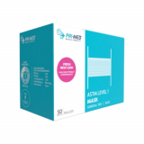 PRIMED&reg; ASTM Level 1 Masks, Surgical Ties (Box of 50)